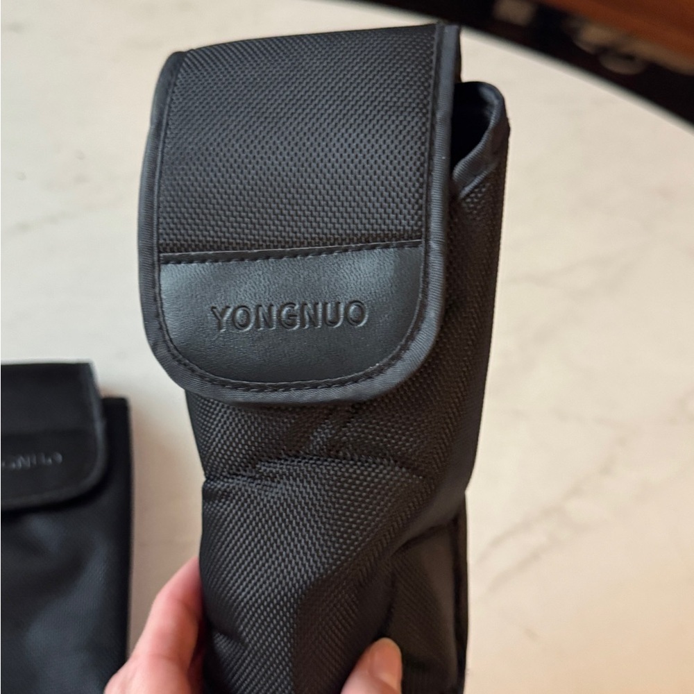Yongnuo flash cases (TWO) with flash mounts - Picture 3 of 5